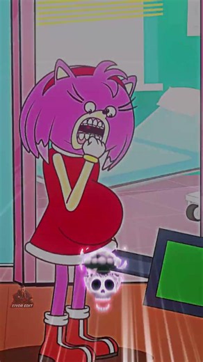 OMG! SONAMY HAVE A BABY! 😱😍 #amyrose #sonic