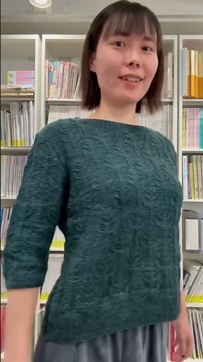 [Staff tried it on] European hand knitting 2025/Spring/Summer #shorts