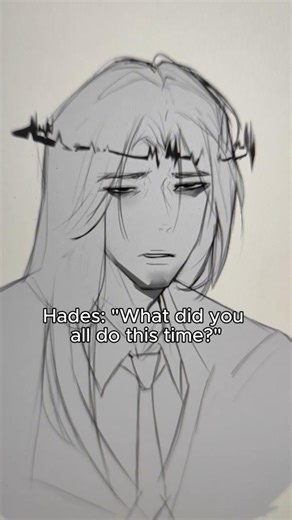 Just lock Hermes out already #OlumpusAUniversity #hades #apollo #aphrodite #hermes #greekmythology