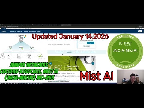 GET ANSWER AND QUESTION -EXAM JN0-253: Mist AI, Associate (JNCIA-MistAI) Updated January 14, 2026