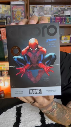 482K views · 1.4K reactions | This is collecting made precious. Every Agoro blind box contains pure silver or pure gold. Officially licensed, individually numbered and inspired by the characters and stories you love. | Agoro | Facebook