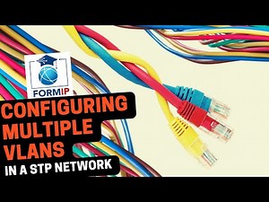 Configuring Multiple VLANs in a Spanning Tree Network