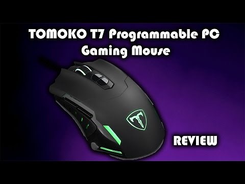 TOMOKO (PikTek) T7 Programmable PC Gaming Mouse Review