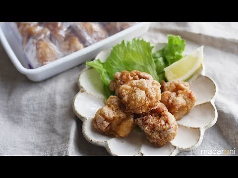 【作り置き冷凍】お弁当にも！にんにく醤油の冷凍唐揚げ のレシピ 作り方