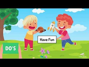 Playground rules for kids #educationalvideo #littlelearners #kidsplay #screentimeforkids