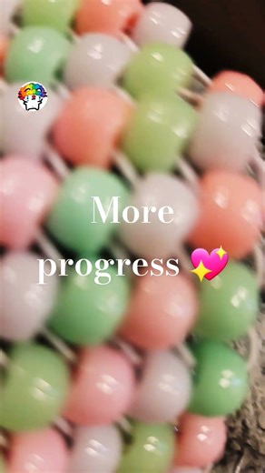 make a kandi cuff with me! #kandi #crafts #kandikid #bracelet