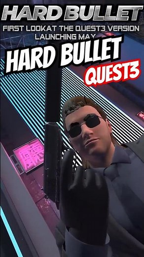 Hard Bullet Quest3 ver. First Look #VR #hardbullet #quest3