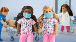 American Girl honors health care workers with new scrubs doll outfit