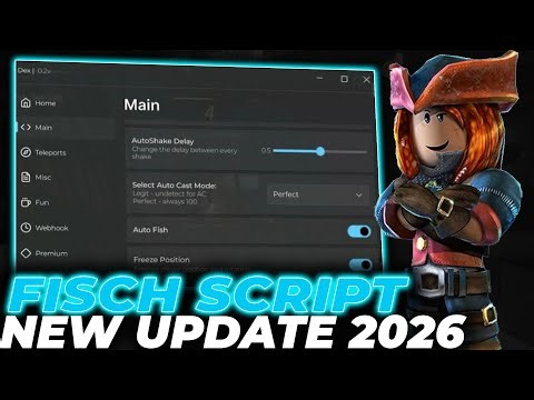 Fish It Script | Roblox Fish It Script | AUTO FARM CRYSTAL, 20X SPEED FISHING, Teleport, Auto Rod