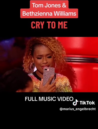 FULL MUSIC VIDEO #TomJones #bethziennawilliams #CryToMe #MusicVideo #TheVoiceUK #FYP