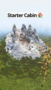 Minecraft Starter Cabin🏠 #minecraft #minecraftbuilds #minecrafttutorial | Blockical Blockical