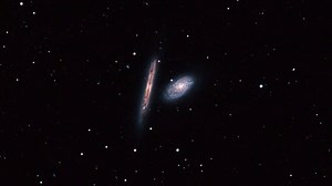 Twenty-seven years after it launched into orbit, the Hubble Space Telescope continues to snap spectacular views of the cosmos. The aging space observatory, which launched into low Earth orbit on April 24, 1990, kicked off this year's birthday celebration with some dazzling new views of a pair of spiral galaxies. https://goo.gl/wyWo72 | Space.com