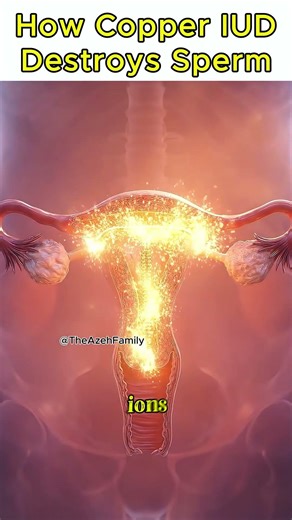 How Copper IUD Works Without Hormones – Shocking 3D Animation