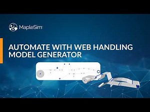Automating Web Handling Model Creation in MapleSim for Web Converting Systems