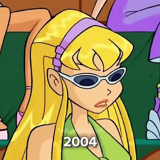 how stella changed 2004-2019 | #winx #winxclub #stella #fyp