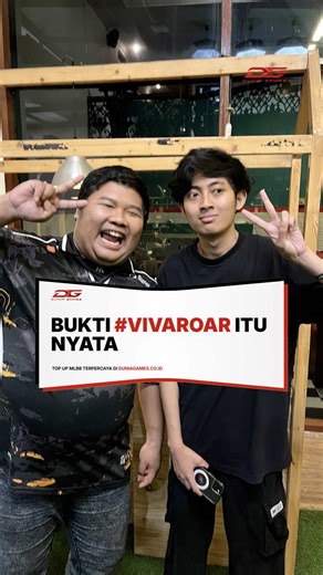 Vivaroar yang sesungguhnya Top up Mobile Legends di Dunia Games, ada banyak promo setiap harinya! #evos #rrq #mlbb #duniagames #duniagamestsel