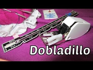 Dobladillo con prensatela doble arrastre y agujas gemelas
