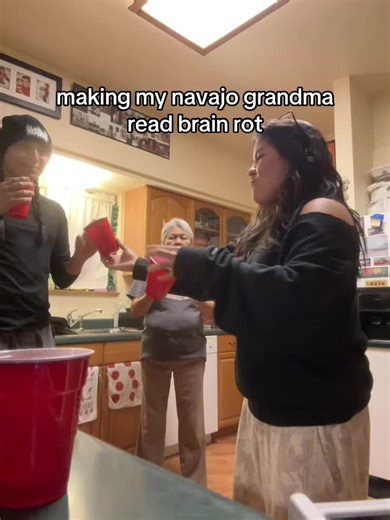 ayla (@niaylacurley) - Navajo Grandma's Upside Down Brain Rot Reading Challenge