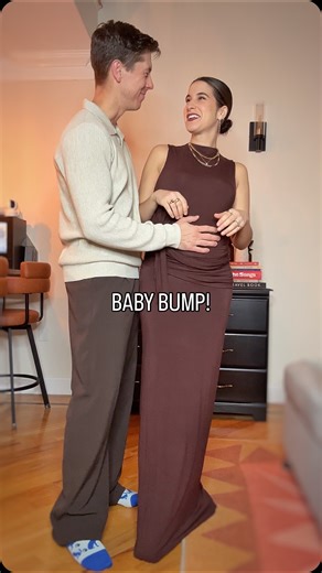 Samantha Rosalie (Producer Sam) on Instagram: ""Prepare to be SICK of me" -fetus. What a difference a week makes! Bump's first date night out 🥹❤️#BabyBump"