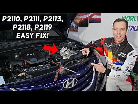 HYUNDAI CODE P2110, P2111, P2113, P2118, P2119 HYUNDAI ELANTRA SANTA FE TUCSON ACCENT SONATA VELOSTE