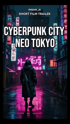 Neo Tokyo 2025: A Cyberpunk Short Film Trailer