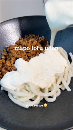 VIRAL Creamy Mapo Tofu Udon