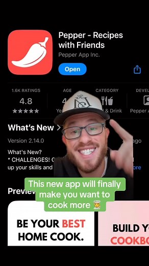 Your own digital cookbook does sound pretty cool… #peppertheapp #socialcooking #homecook #homecooking #homechef | Pepper the App