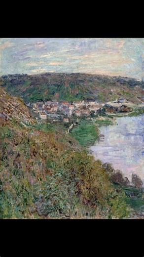 8.1K views · 338 reactions | ❤️ Claude Monet - Please share the beauty❣️ Claude Monet created numerous paintings of Vétheuil, focusing on the town and its surrounding landscape along the Seine River from various viewpoints and seasons. His most famous series from the area includes works of the town in different weather and light conditions, such as the paintings from the balcony of a rented house in Lavacourt. | Claude Monet - Monet's Palate to Palette | Facebook