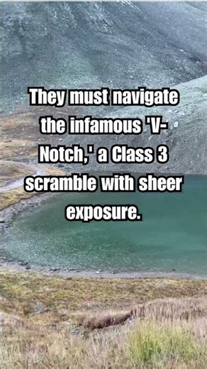 SCARY 'V-NOTCH' on Mount Sneffels! (Class 3 Climbing Danger)