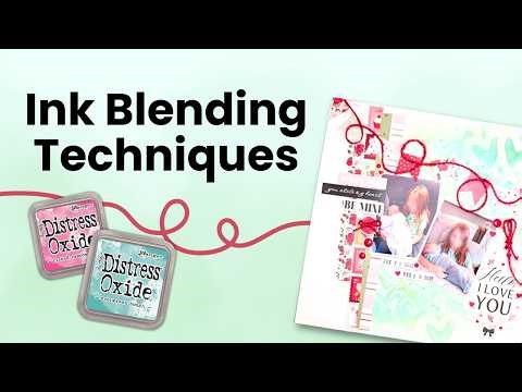 How To Ink-Lift Using Distress Oxide Inks