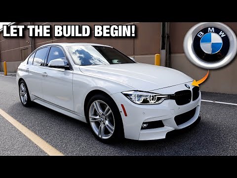 LET THE F30 340i MODIFICATIONS BEGIN! (Custom Badges + Radar Hardwire)