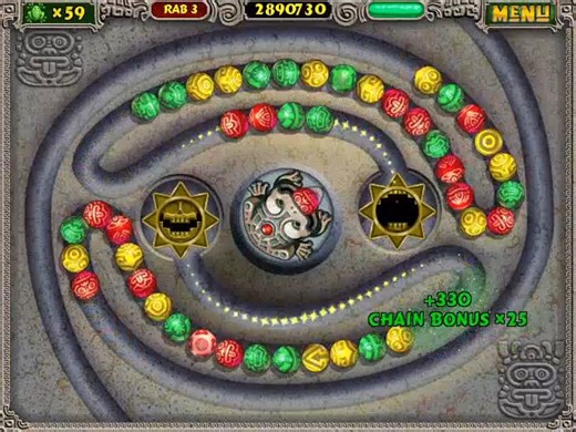 [祖玛/zuma] 最难关单关练习模式世界纪录 part 5: rabbit 3 2358710-2894420