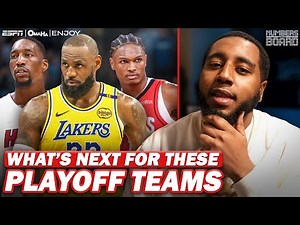 What’s Next For These Playoff Teams? | Numbers On The Board