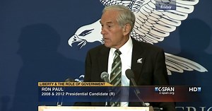 Ron Paul at Young Americans for Liberty Convention