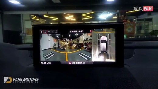 【奥迪原厂升级】全新AUDI Q7升级原厂360环视全景系统，原厂配件、原厂标准安装、原厂调试匹配。