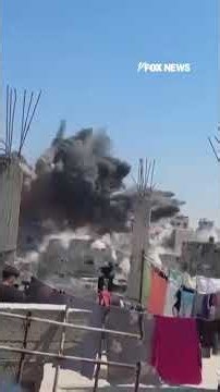 WATCH: Israeli strike hits Gaza City building after evacuation warning