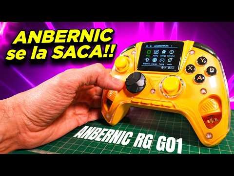 ANBERNIC RG01 el NUEVO MANDO PREMIUM de Anbernic review en español