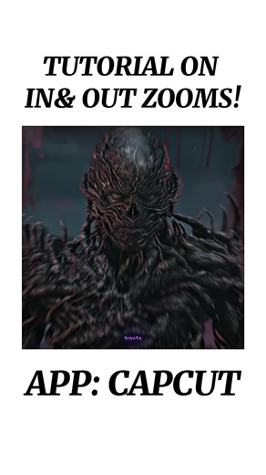 IN & OUT ZOOMS Tutorial in CapCut