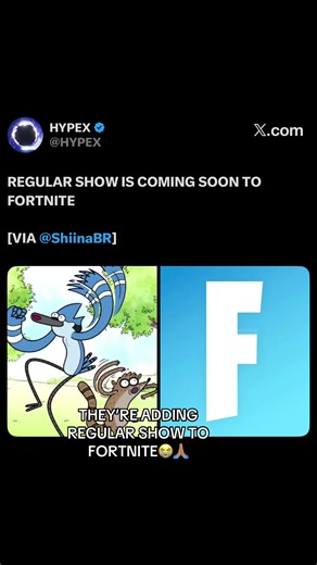 this might be one of the best collabs ever to be added in fn i can’t wait #fortnite #collab #regularshow #fyp #foryourpage