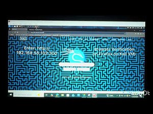 Pen Testing using Kali Linux (Presentation Video)