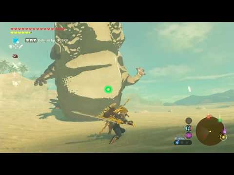Molduga Battle Gameplay - Zelda: Breath of the Wild