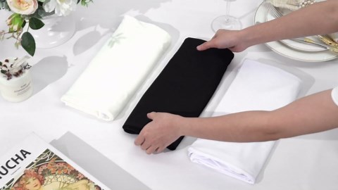 30 PCS Spandex Folding Chair Covers, Stretch Dining Chair Cover Universal Fit Slipcovers for Wedding, Party, Banquet, Event, Celebration Flat-Front Chairs (Black)