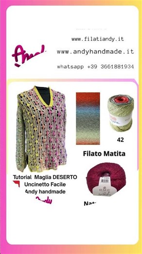 Desert knitting tutorial by Andy Handmade