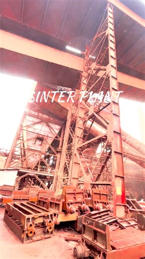Lakshay Prajapati on Instagram: "FROM FINES TO FIRE 🔥 THIS IS SINTER PLANT #steelplant #steelmaking #metallurgy #blastfurnace #steelreels #explore"