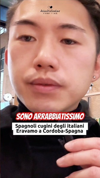 ⬆️FULL VIDEO⬆️ Spaniards are cousins ​​of Italians! #couplelife #relationships #AsianItalianLove