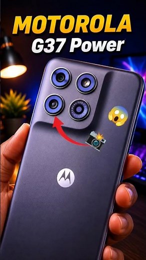 Motorola G37 Power ₹15K Beast 😱 DSLR Camera Test 📸 Gaming King 2026