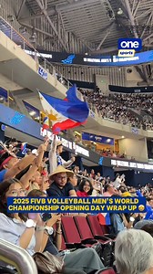 25K views · 226 reactions | WHAT AN ELECTRIFYING START ⚡️ History unfolds at the Mall of Asia Arena as Alas Pilipinas Men make their debut at the 2025 FIVB Volleyball Men’s World Championship against Tunisia, backed by a huge Filipino crowd and the support of several Alas Pilipinas Women. | via Aivan Episcope/One Sports #AlasPilipinas #MWCH2025 #Philippines2025 #OSOnTheSpot | One Sports | Facebook