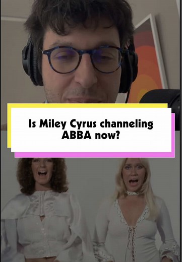 Miley Cyrus Channels ABBA's Musical Influence