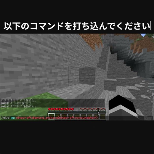 ショート動画でよく見るどんなアイテムも食べられるようにする方法【マイクラ】