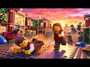 A Strange Virus Invades LEGO School! LEGO City Human Apocalypse | Lego Stop Motion Animation